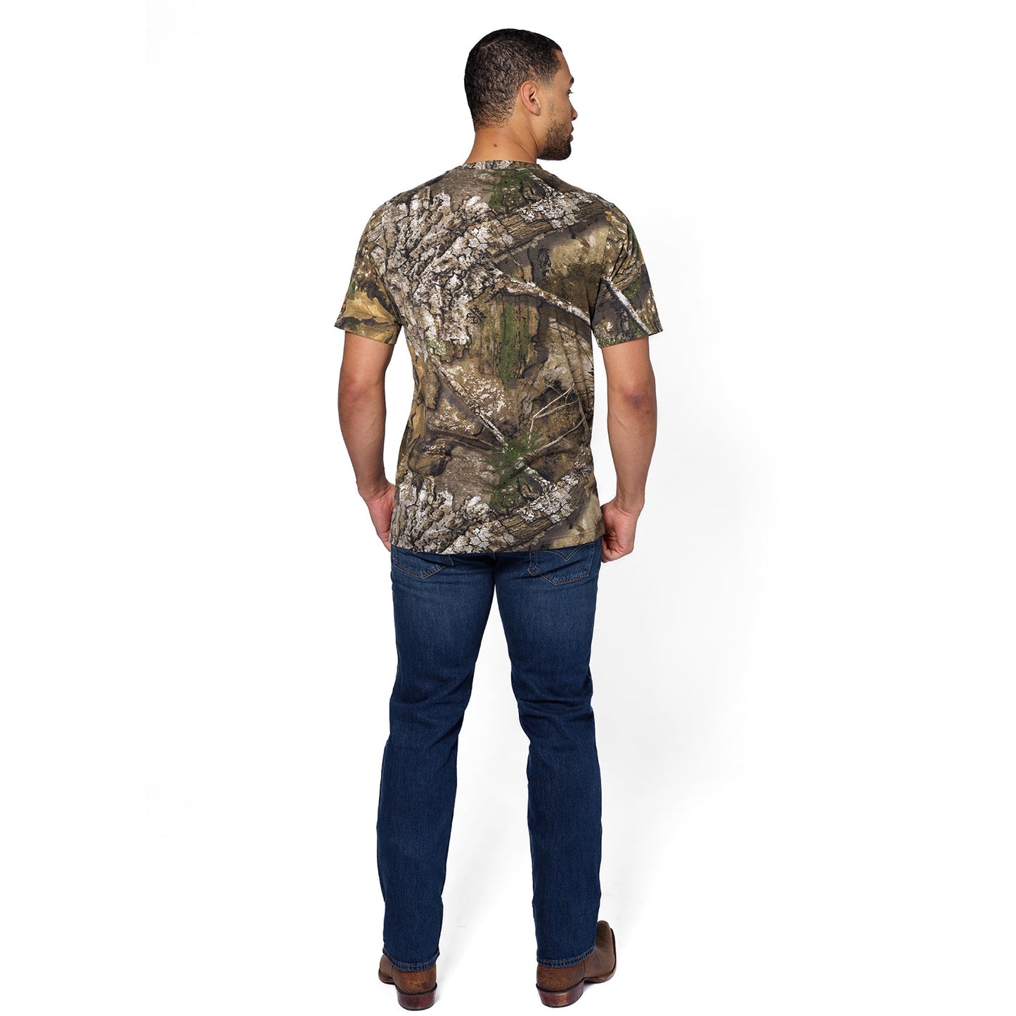 Crown Royal Camo T-Shirt Realtree APX® Camo Orange Accent