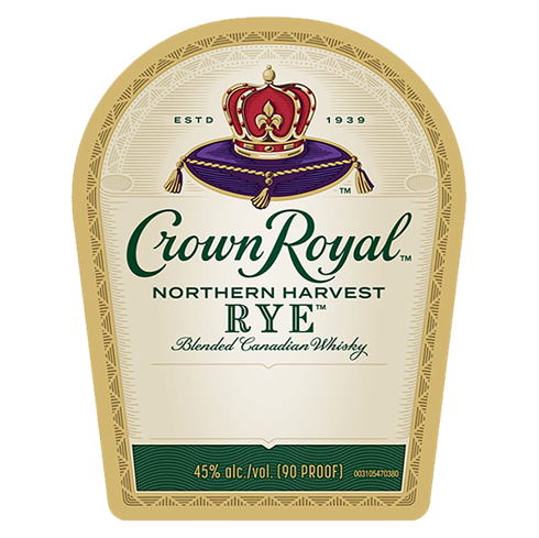 CROWN ROYAL RYE NEW BOTTLE LABEL
