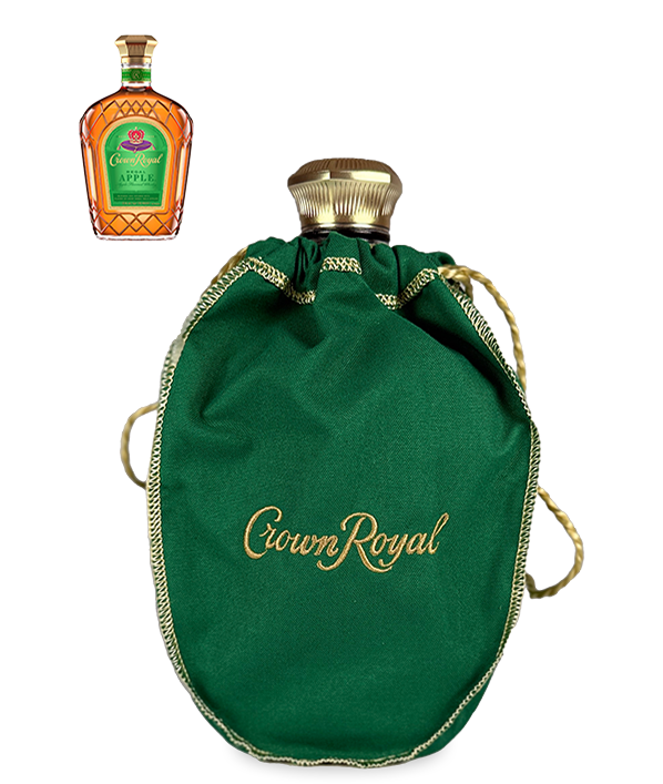 CROWN ROYAL REGAL APPLE NEW BOTTLE BAG
