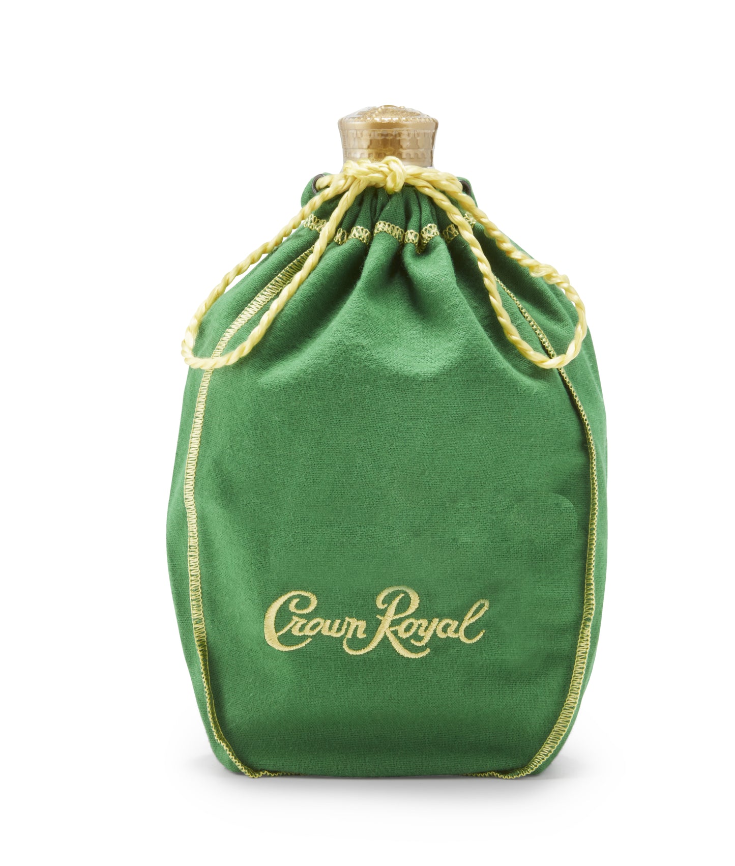 CROWN ROYAL REGAL APPLE GREEN CLASSIC BOTTLE BAG
