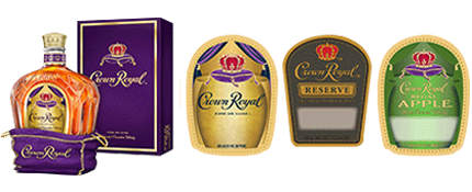 Custom Labels Crown Royal USA E Comm
