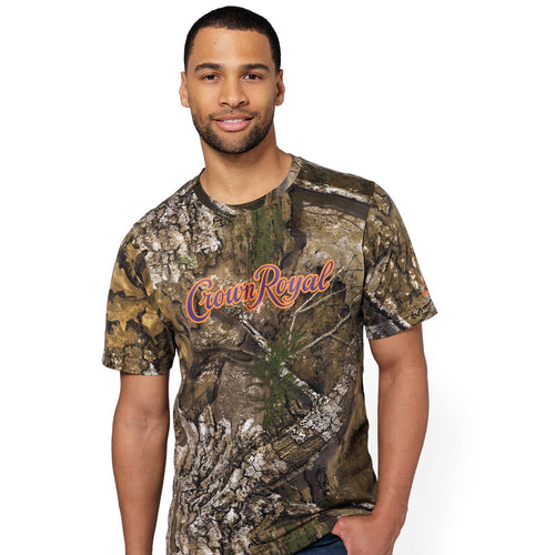 Crown Royal Camo T-Shirt Realtree APX® Camo Purple Accent