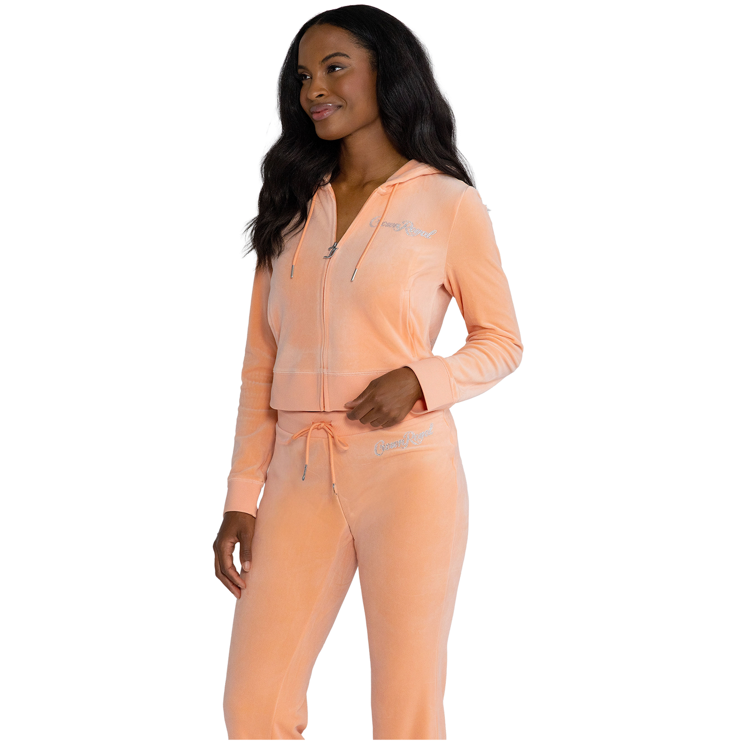 Crown Royal x Juicy Couture Peach Hoodie