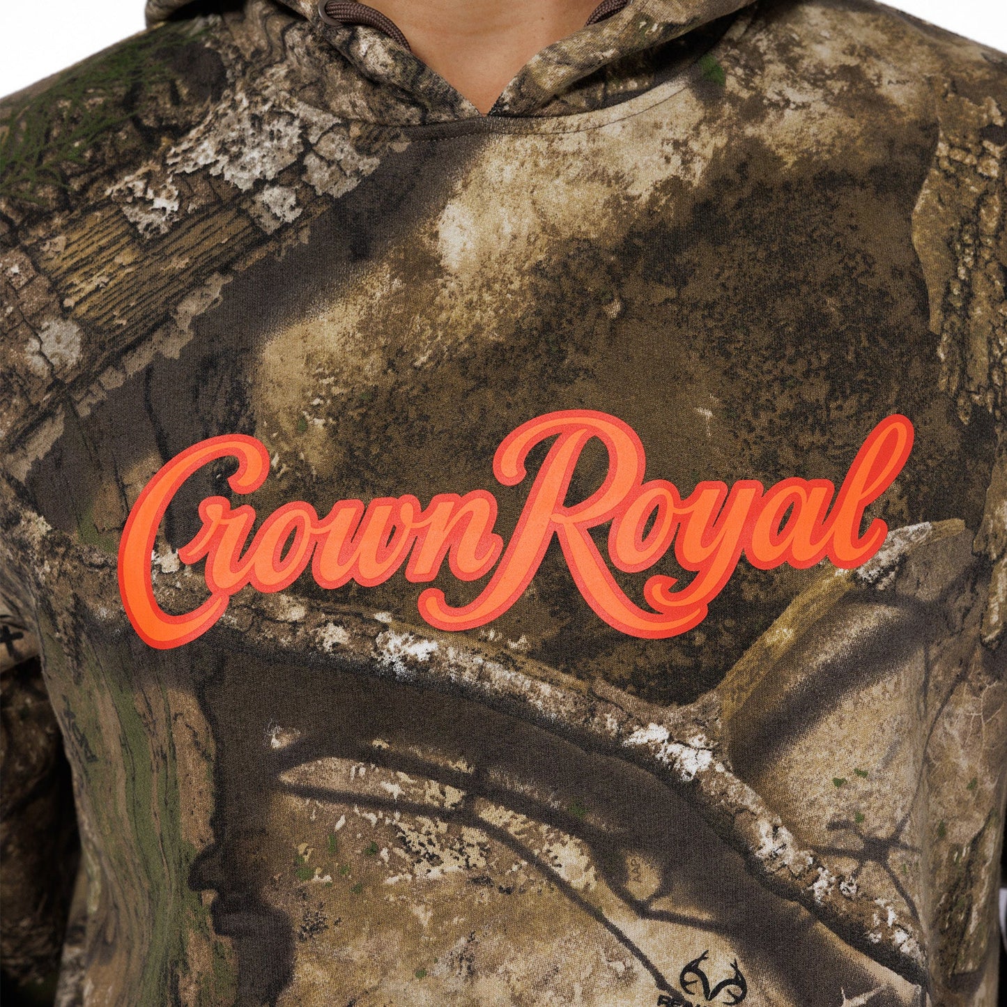 Crown Royal Camo Hoodie Realtree APX® Camo Orange Accent