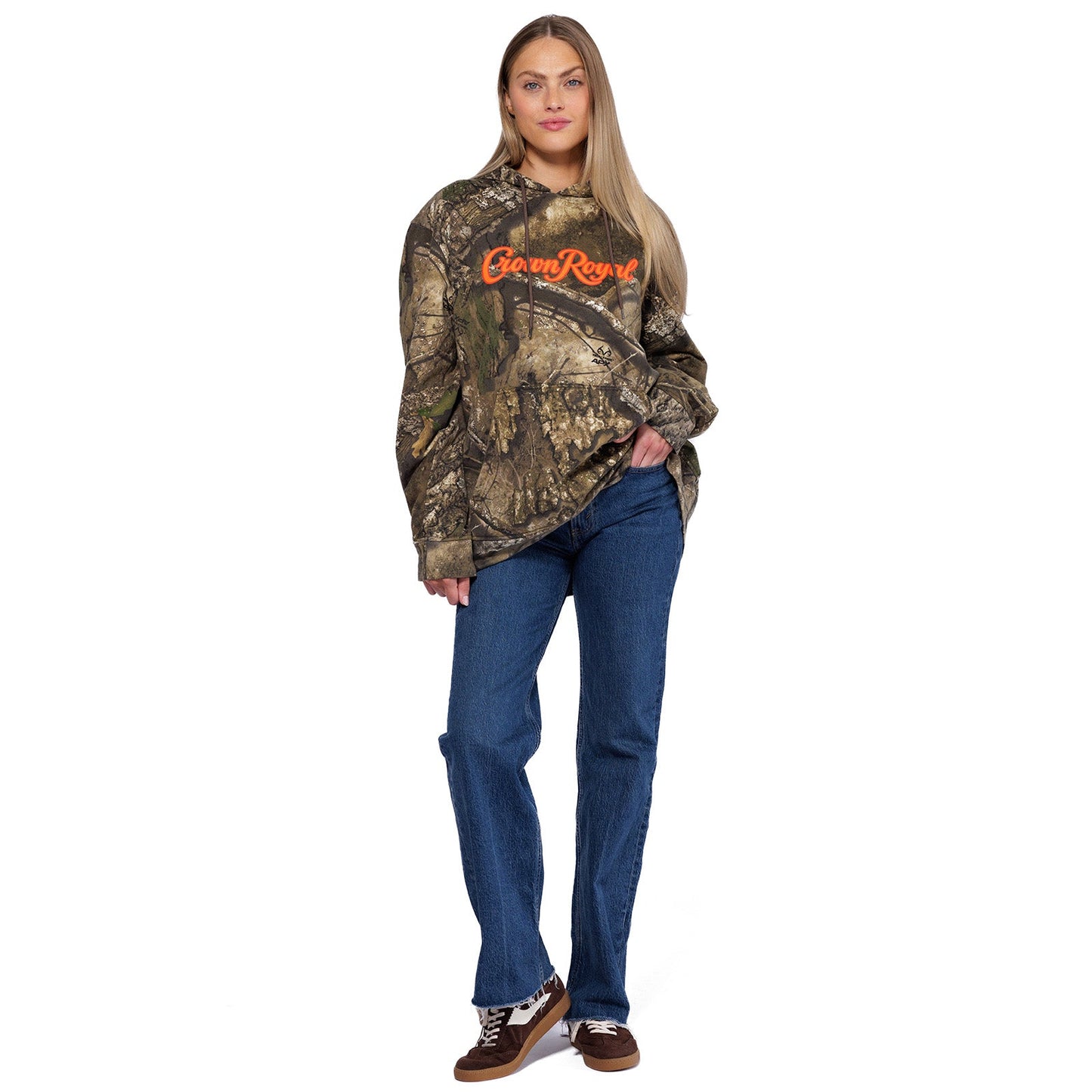 Crown Royal Camo Hoodie Realtree APX® Camo Orange Accent