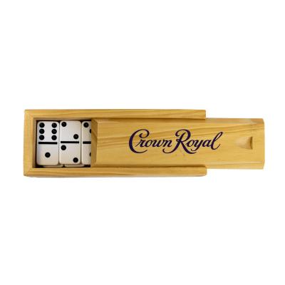 Crown Royal Domino Woodtone Set