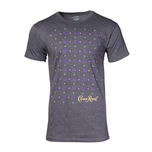 Men's Long Body Dark Heather Grey Tee