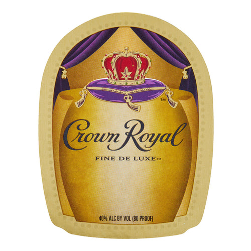 CROWN ROYAL DELUXE  CLASSIC BOTTLE LABEL