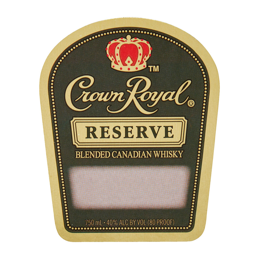 CROWN ROYAL RESERVE Woodtone LABEL Crown Royal USA