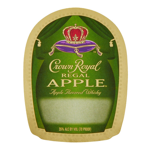 CROWN ROYAL REGAL APPLE CLASSIC BOTTLE LABEL