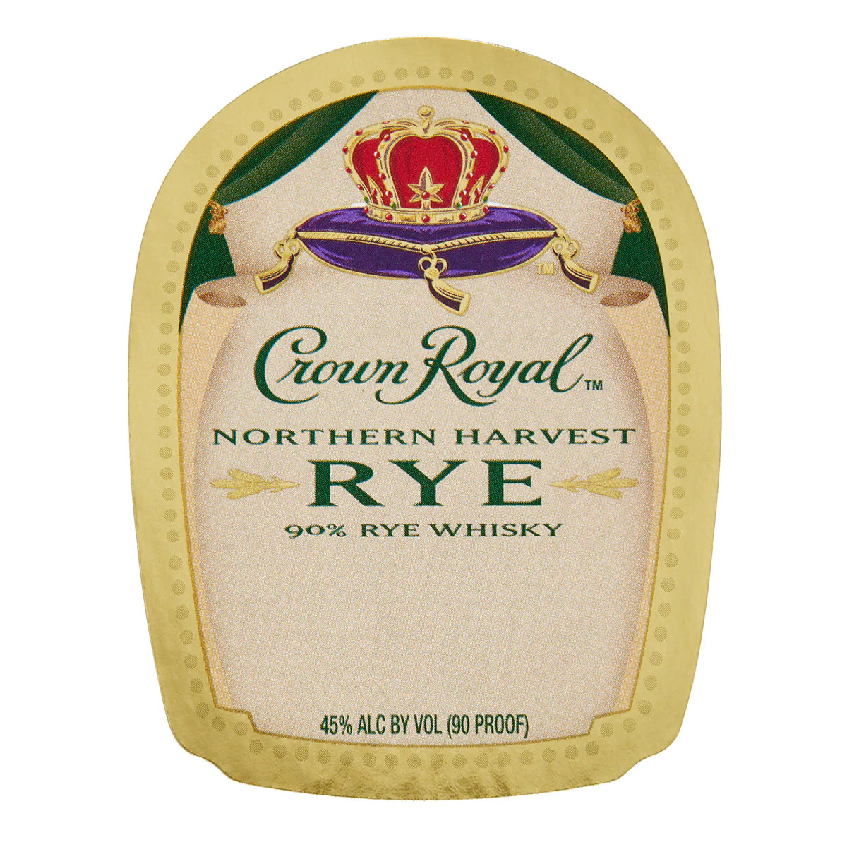CROWN ROYAL RYE CLASSIC BOTTLE LABEL – Crown Royal USA E-Comm
